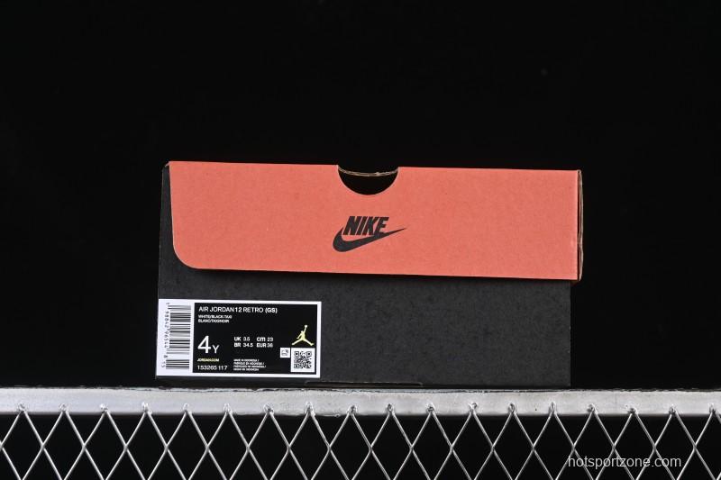 Nike Air Jordan 12 Retro Taxi Gold Buckle - 153265-117