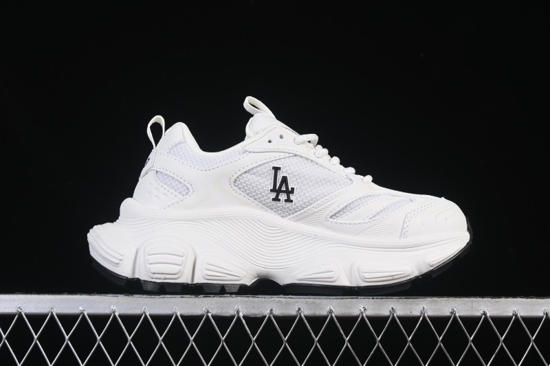 New York Yankees Chunky A Height-Increasing Thick Sole Casual Running Shoes - 3ASHW055N07WHS