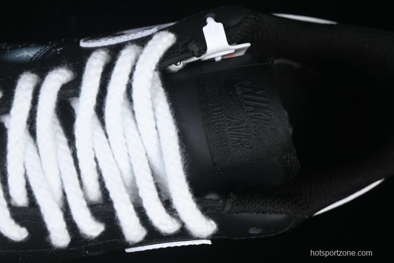 Nike Air Force 1'07 Low Two-Dimensional Theme Black Space Casual Sneakers - ZH0316-101