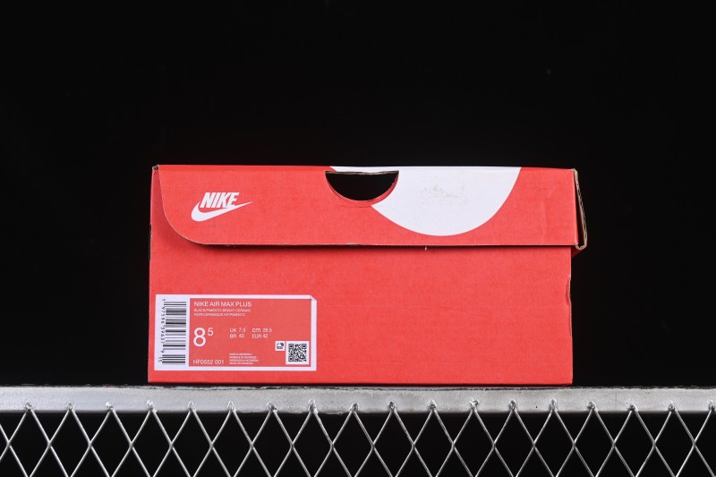 Nike Air Max Plus Retro Running Shoes with Air Cushion Technology - HF0552-001