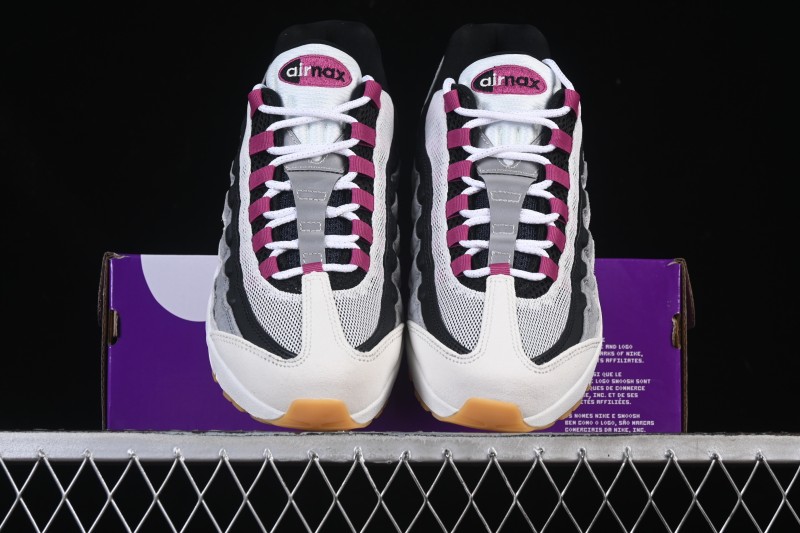 Nike Air Max 95 Retro Cushioned Running Shoes with Air-Sole Unit - HF7545-100