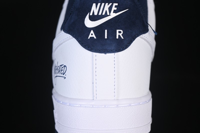 Nike Air Force 1'07 Low White Blue Casual Sneakers - ZH0316-119