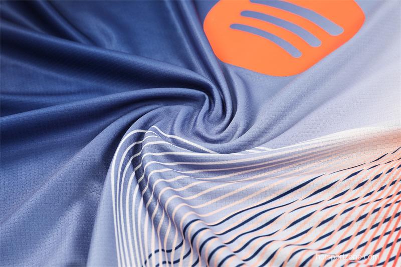 25/26 Barcelona Royal Blue Camouflage T90 Short Sleeve Jersey+Shorts