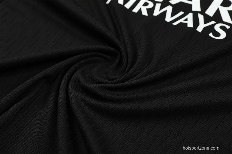 Player Version 25/26 PSG Black T90 Half Zipper Jacket+Long Pants