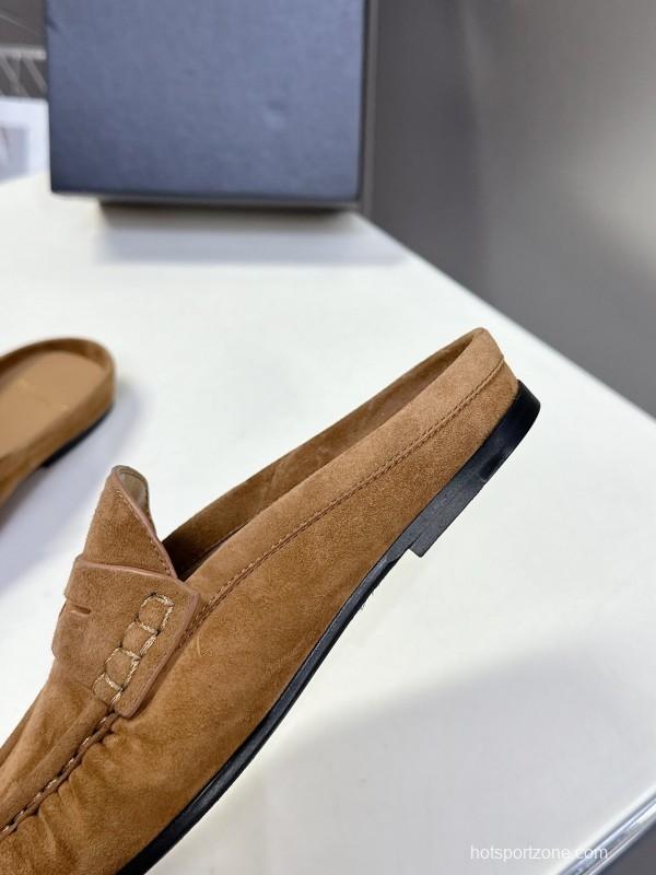 Saint Laurent 2025/SS Classic Loafer Mule Flats - KFY00320