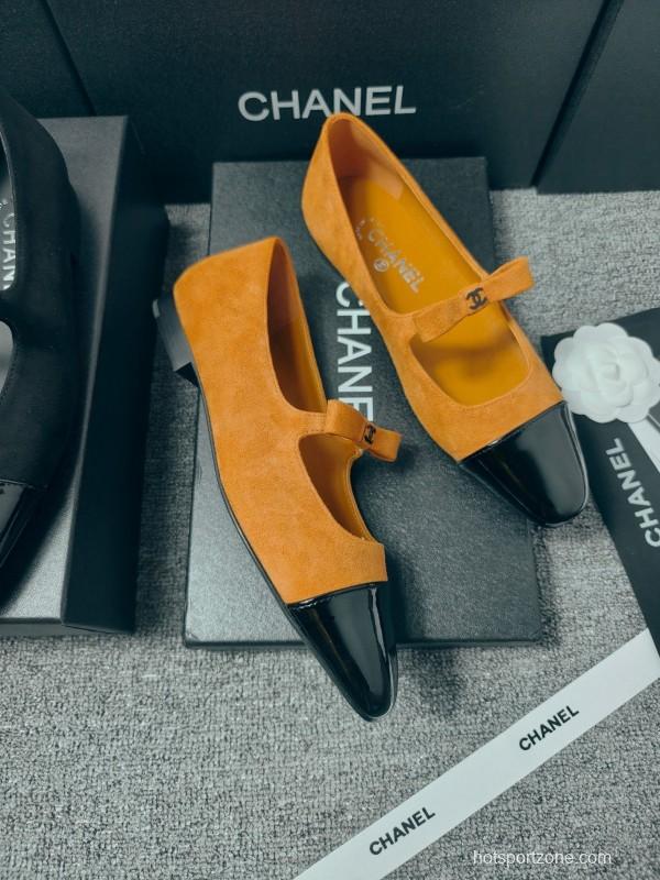 Chanel Classic Slingback Bow Flats - LY00290