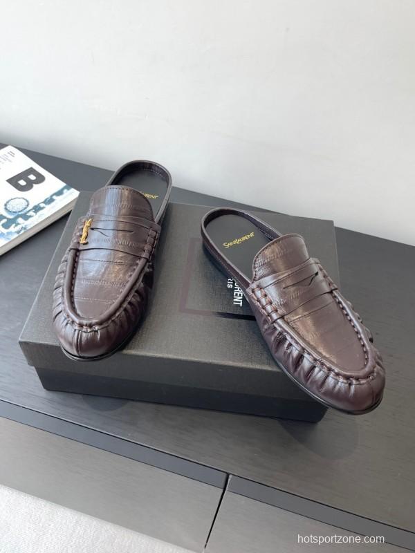 Saint Laurent Classic Loafer Slip-On Flats - KFY00320