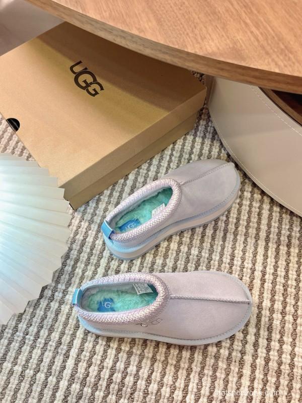 UGG Tazz Platform Wool Slipper Boot - MJ00230