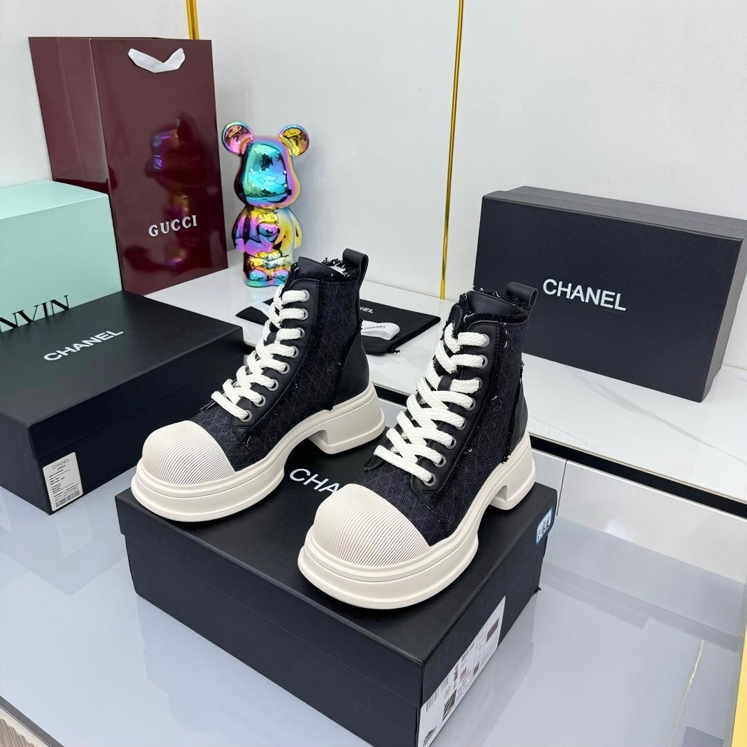 Chanel 2025/SS Short Boots Essential Autumn Winter Item - LY00380