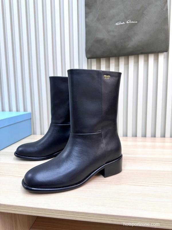 Prada 2025 SS Mid Boots - LY0370