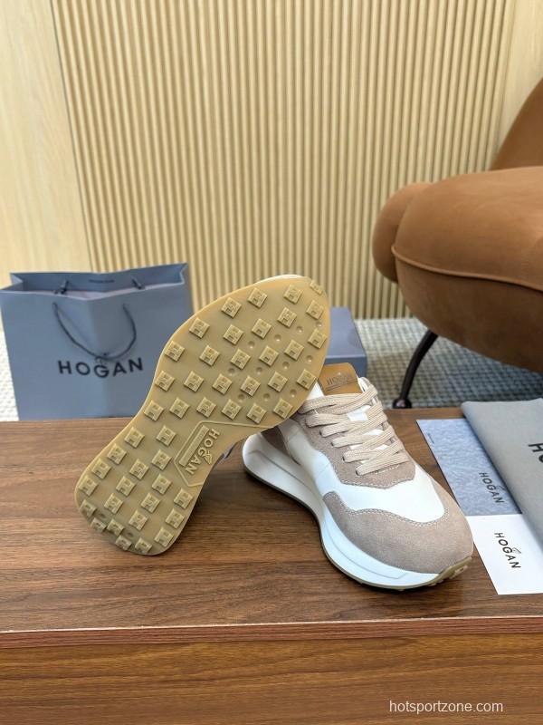 Hogan H-STRIPES Series Couple Thick Sole Dad Shoes Airship Shoes Casual Sports Shoes - AS00350