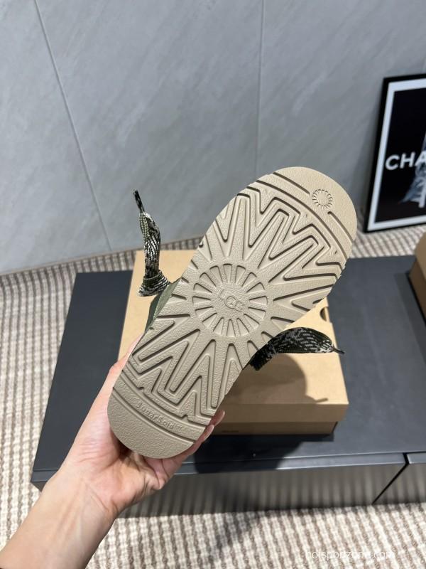 UGG Platform Sneakers Series Round Toe Chunky Sole Casual Shoes - MJ00270