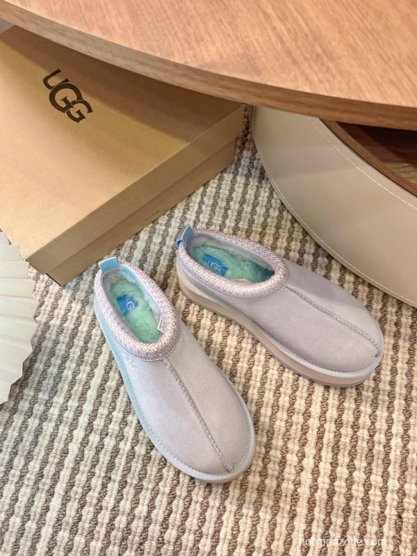 UGG Tazz Platform Wool Slipper Boot - MJ00230