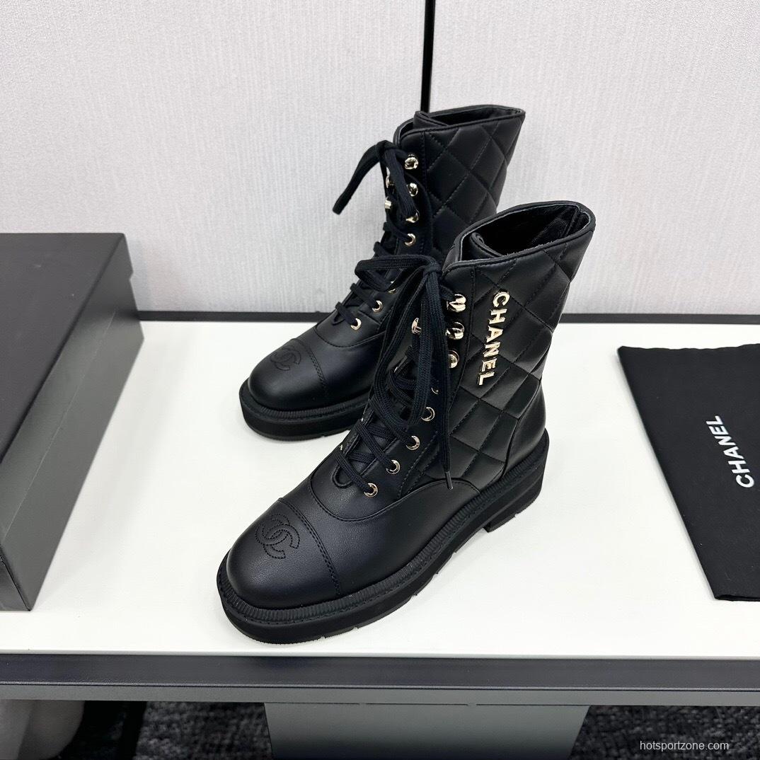 Chanel Fall/Winter Heavy-Duty Boots with Rubber Foam Sole - LY00380/LY00390