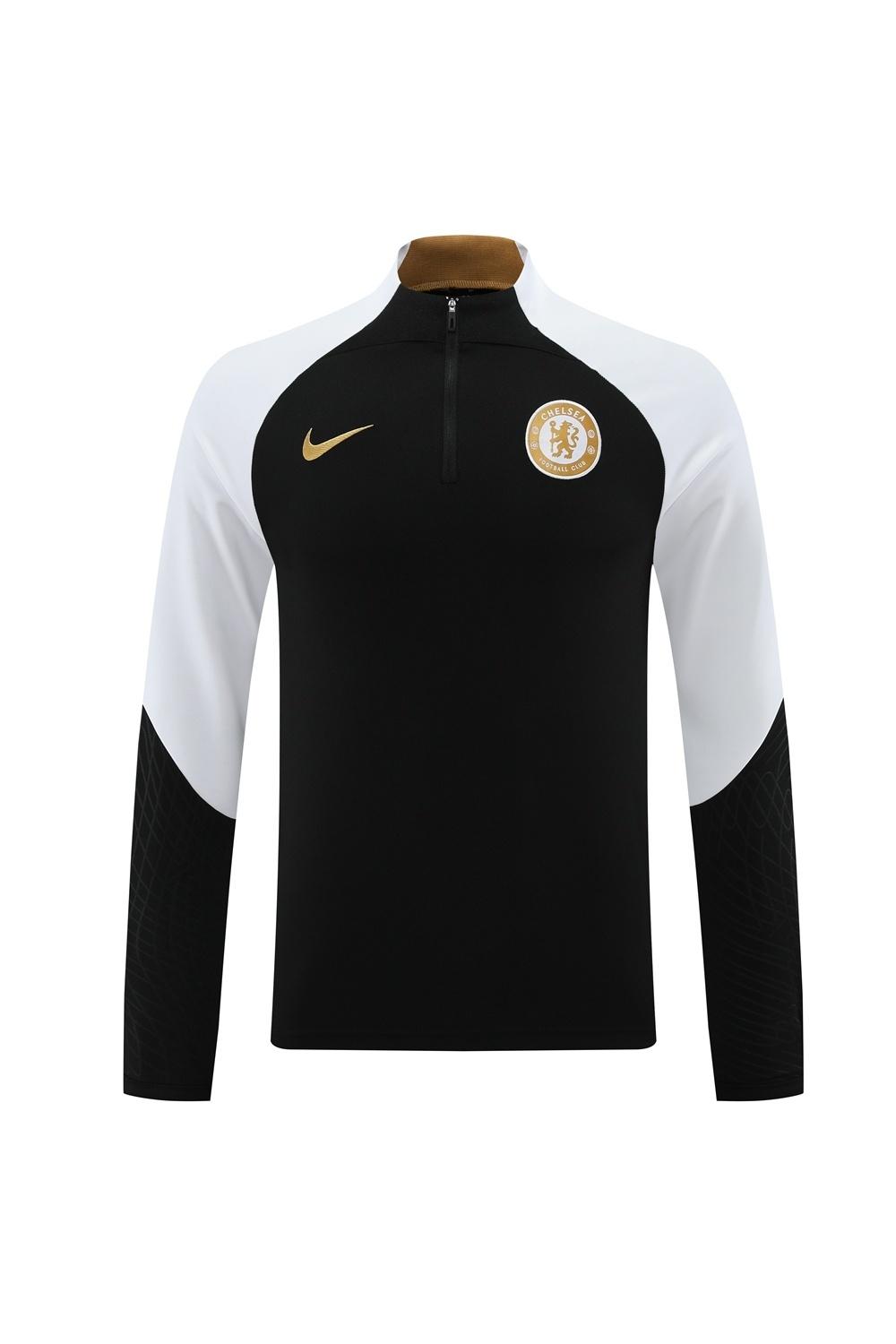 25/26 Chelsea Black Half Zipper Jacket+Long Pants