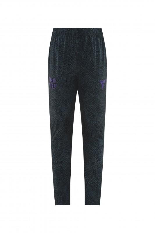 25/26 Barcelona Black S-3XL Half Zipper Jacket+Long Pants