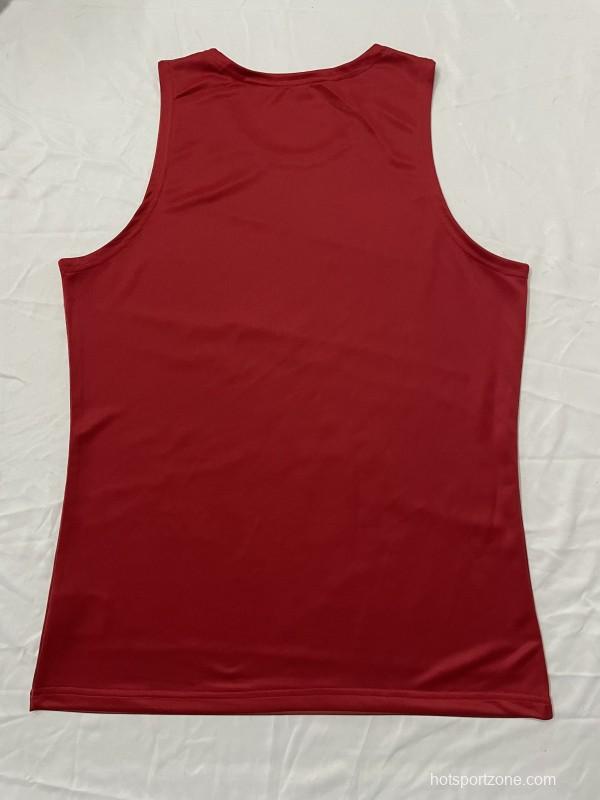 2025 British & Irish Lions Red with Pattern Singlet
