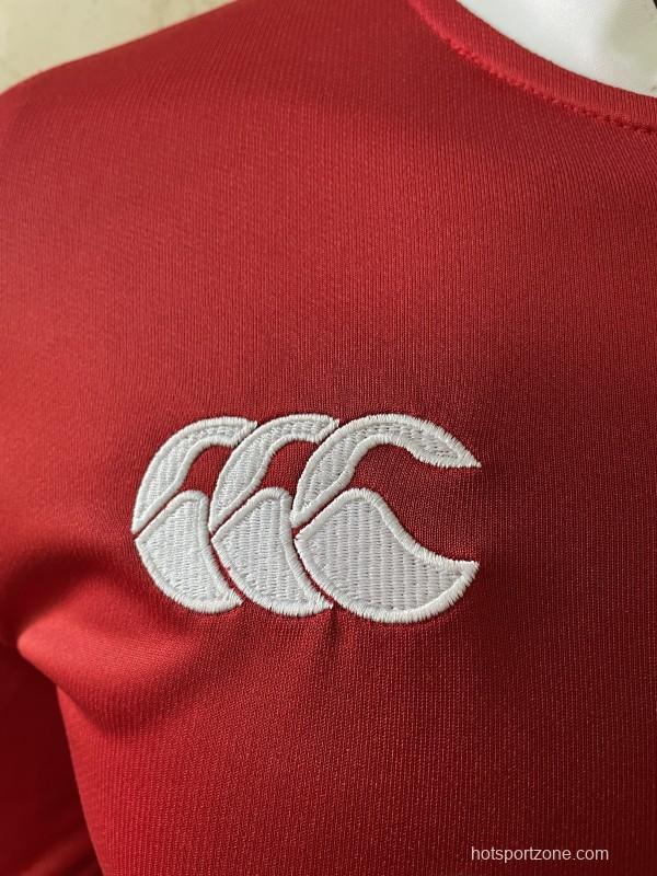 2025 British & Irish Lions Red Long Sleeve Jersey