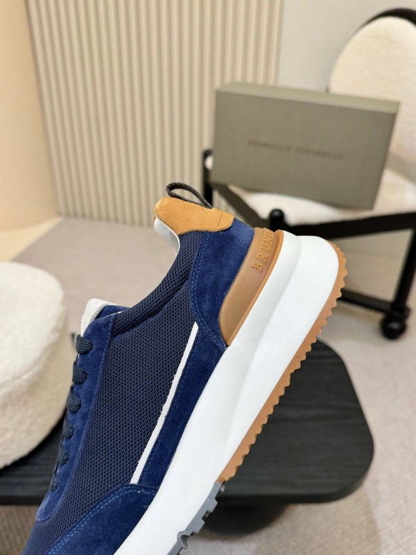 Brunello Cucinelli Casual Sneakers New Material Design - KFY00320