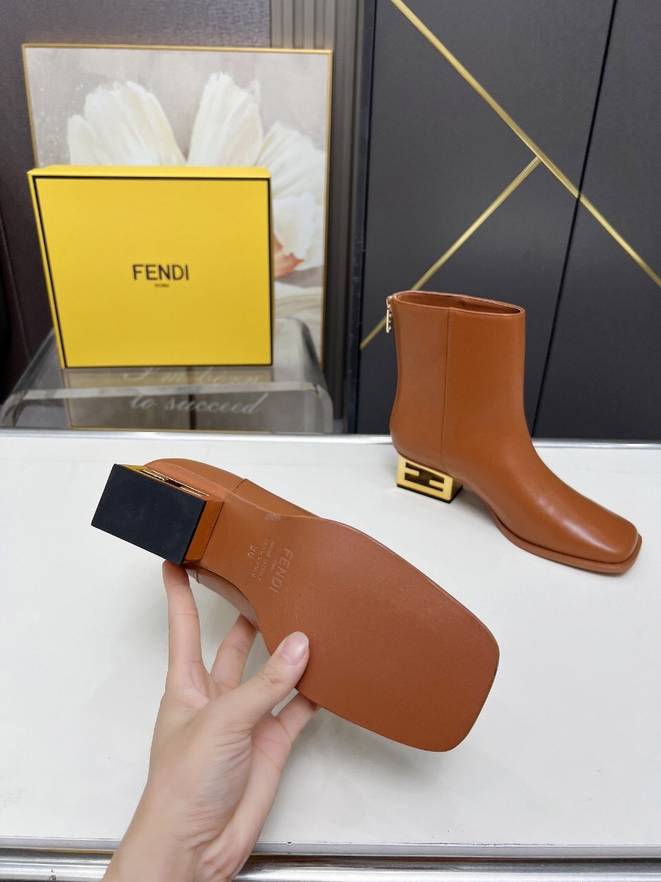 Fendi 2025 SS Ankle Boots - LY00370