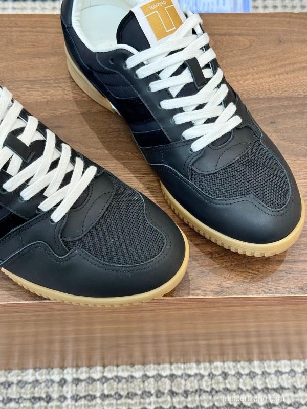 TOM FORD 2025 SS Casual Shoes with Classic Color Blocking and Imported Leather Insole - AS00350