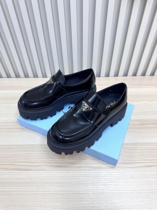 Prada 2025/SS Platform Loafers - LY00300