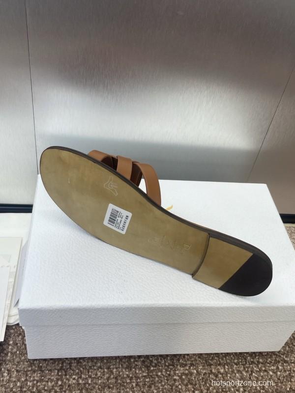 Dior D-Club Jelly Color Hollow Layered Cross Strap Women Sandals - KFY00280