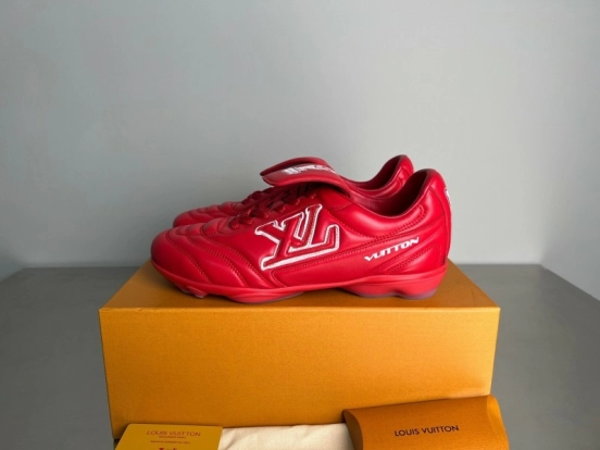 Louis Vuitton Footprint Soccer Sneakers - YC