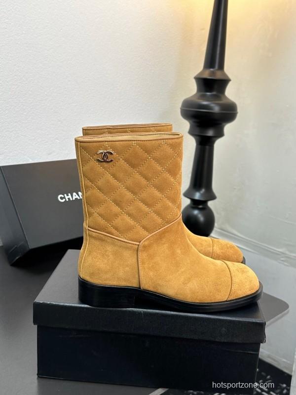 Chanel 2025 SS Short Boots Essential Fall Winter Item - LY00420