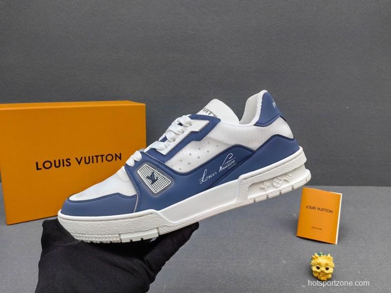 Lv Tarine Trainer Retro Basketball-Inspired Casual Shoes - AS00400