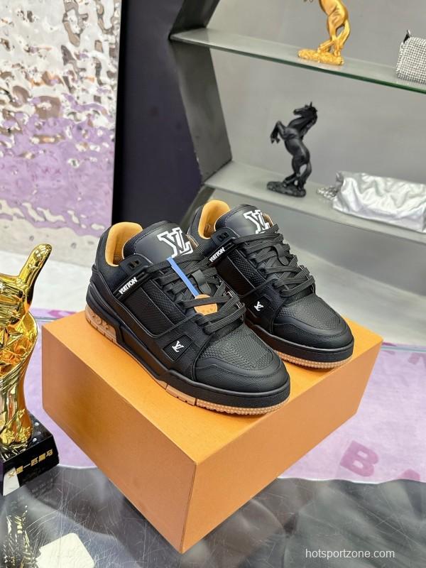 Louis Vuitton LV Trainer Maxi Sneakers with Monogram Details - AS00360