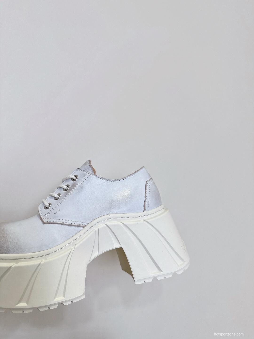 SMFK 2025SS Derby Shoes with Thick Sole Platform - LY00260