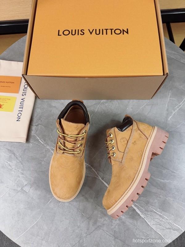 Timberland LV Monogram Ankle Boots Waterproof Suede - LY00370