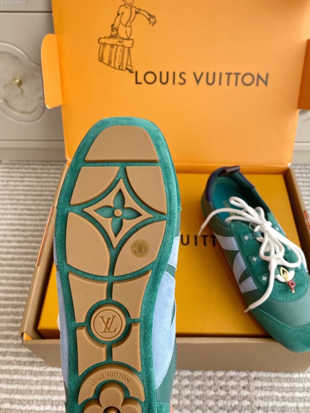 Louis Vuitton SNEAKERINA Ballet Sneakers with Chip - AS00350