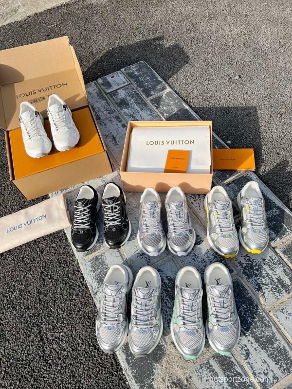Louis Vuitton Olympia Series Casual Running Shoes with Monogram Embossing - AS00320
