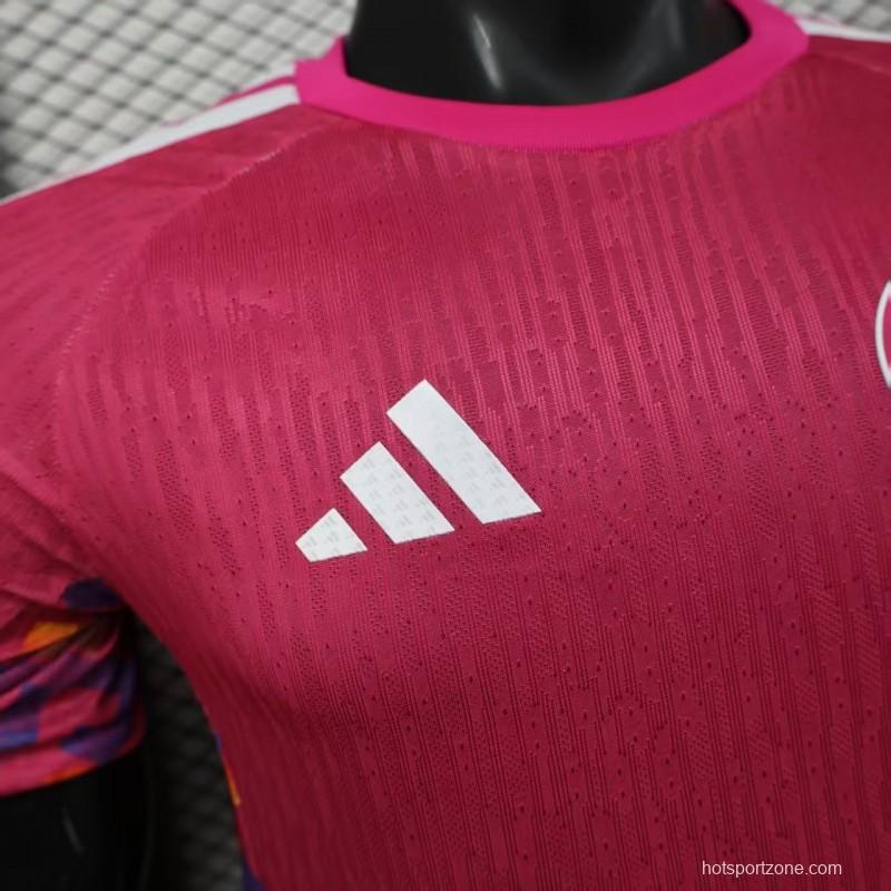 Player Version 2026 Mexico  Pink Training Jersey