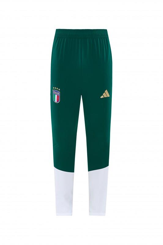 2026 Italy Green Hoodie Full Zipper Windbreaker + Long Pants