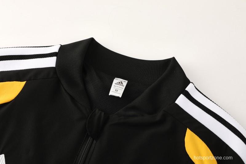 2026 Germany Black Full Windbreaker + Long Pants