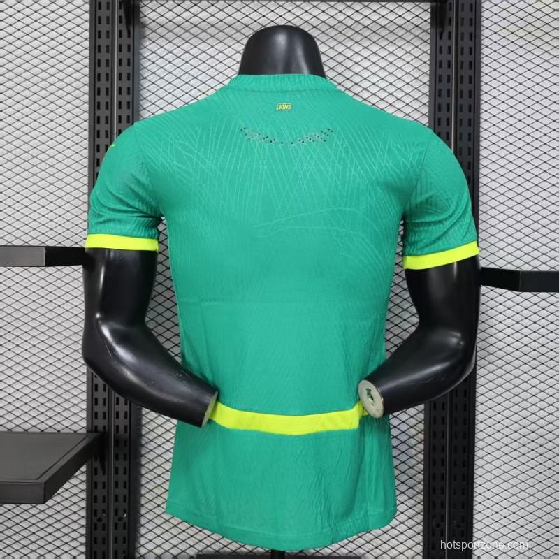 2026 Player Version Senegal Away Green Double Stars Edition Jersey