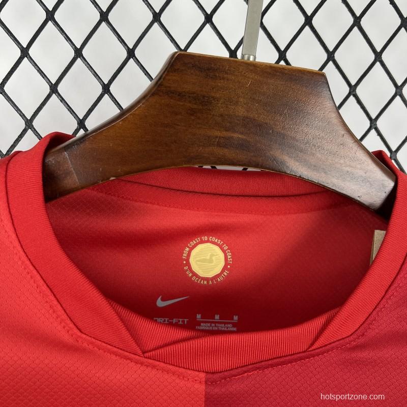 2026 Mens Canada World Cup Home Jersey