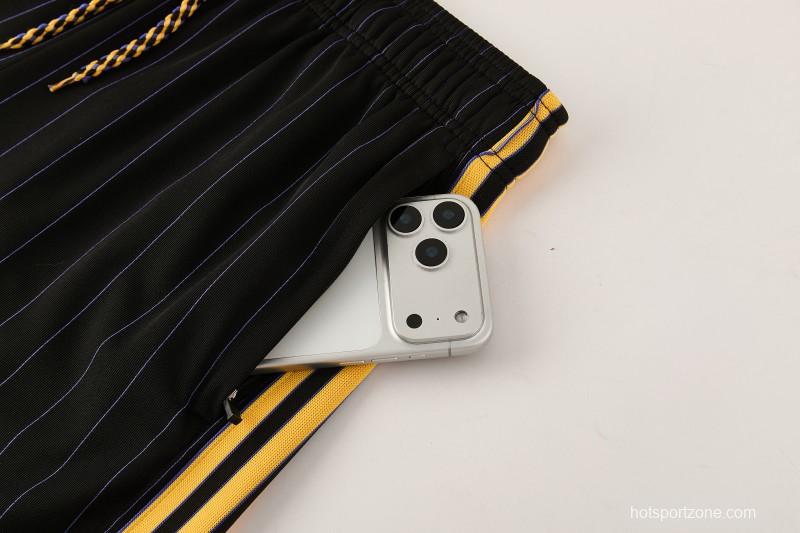 26/27  Manchester United Black Short Sleeve+Soccer Shorts