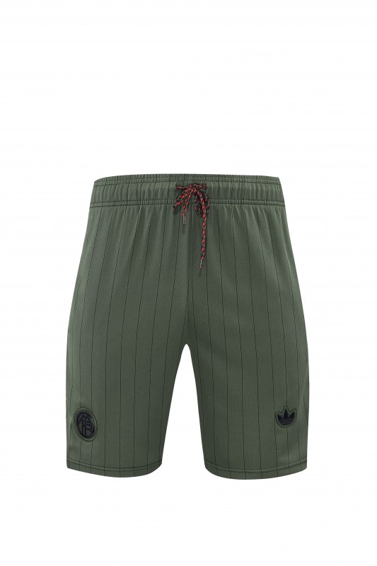 26/27 Bayern München  Forest Green  Pinstripe  Short Sleeve+Soccer Shorts