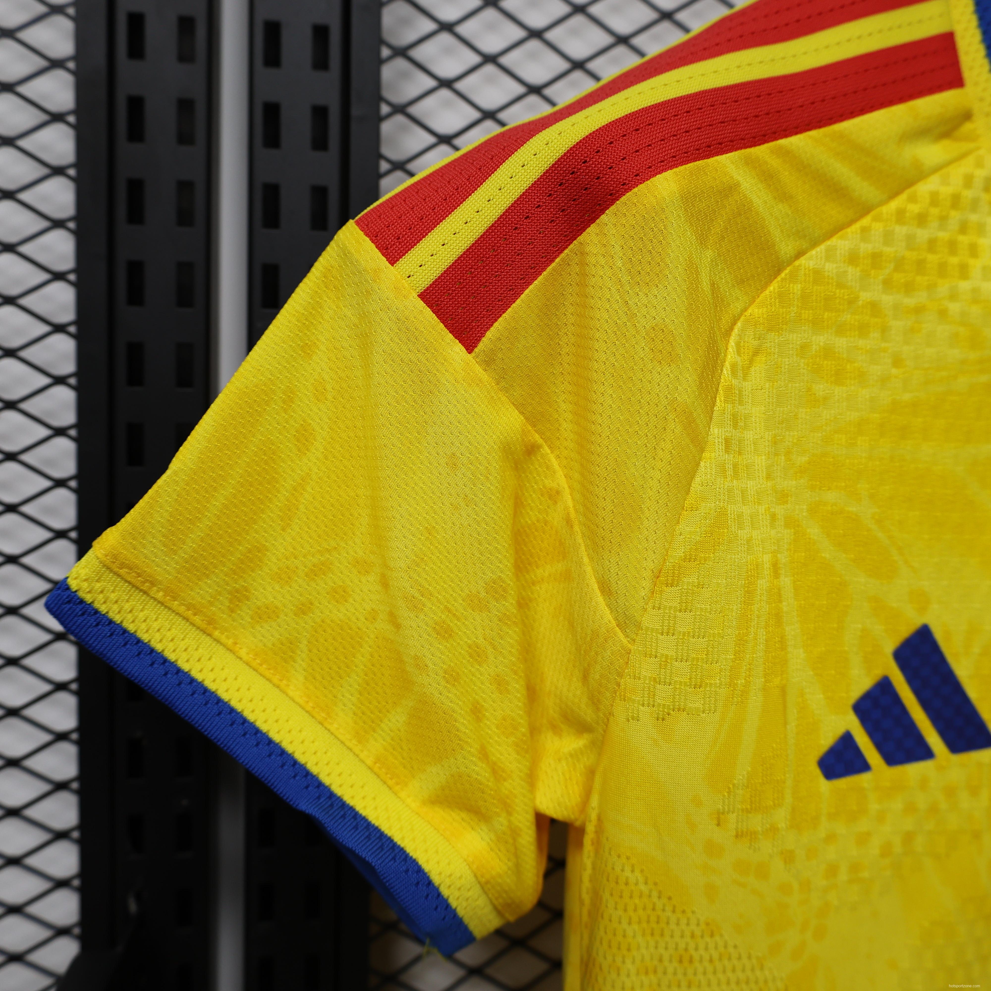 Player Version 2026 Colombia Women Yellow Home Jersey
