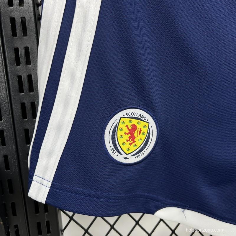 2026 Mens Scotland World Cup Home Shorts