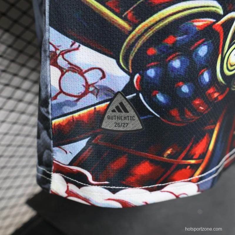 Player Version 2026 Japan  White "Samurai + Rising Sun" Special Edition Jersey