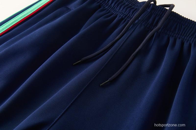 2026/27 Adidas Originals Navy Blue Full Zipper Jacket Tracksuit + Long Pants