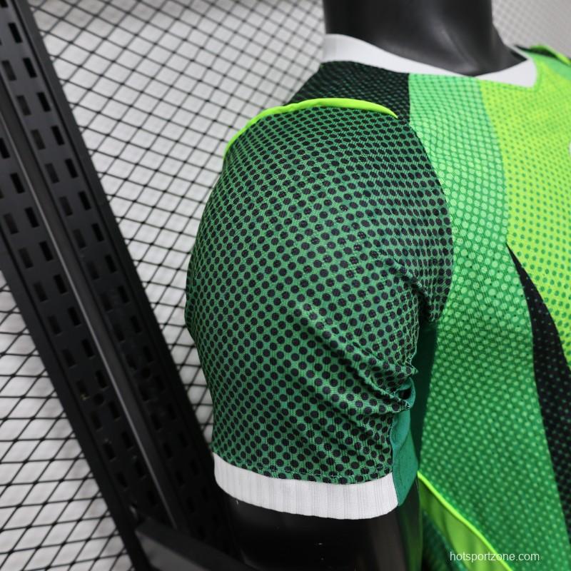 Player Version 26/27 Nigeria Volt Green & Dark Green  Home Jersey