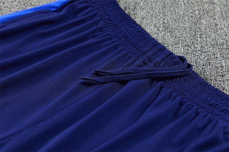 2026 Inter Milan Royal Blue Half  Zipper Jacket Tracksuit + Long Pants (Nike)