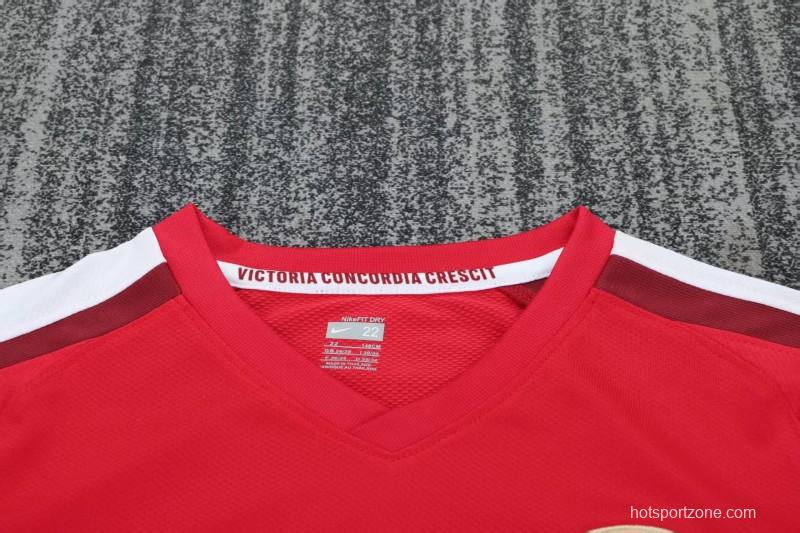 Retro 08/10 Kids  Arsenal Red Home Jersey