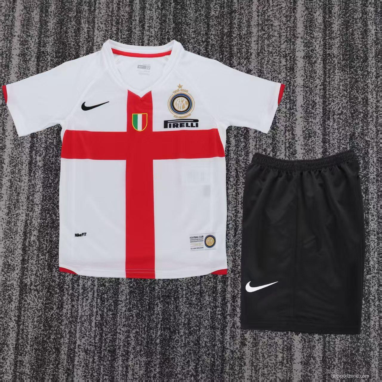 Retro 07/08 Kids Inter Milan Away Jersey
